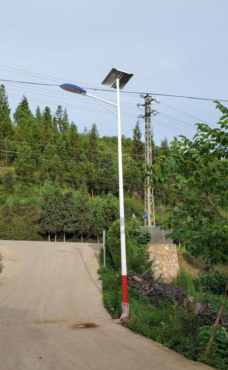 宣威市來賓鎮6米太陽能路燈